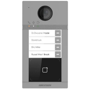 Виклична Wi-Fi IP-відеопанель Hikvision DS-KV8413-WME1(C)/Flush/Europe BV